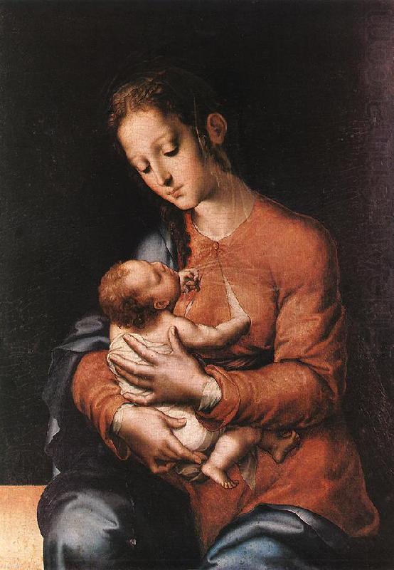 MORALES, Luis de Madonna with the Child gg